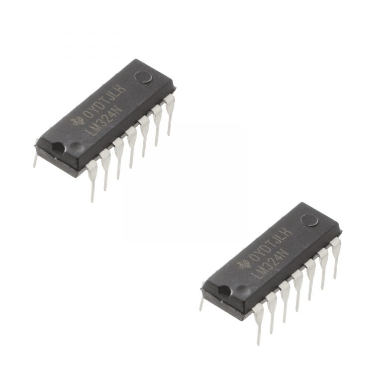LM324 Quad OpAmp IC (pack of 2) DaakyeTech