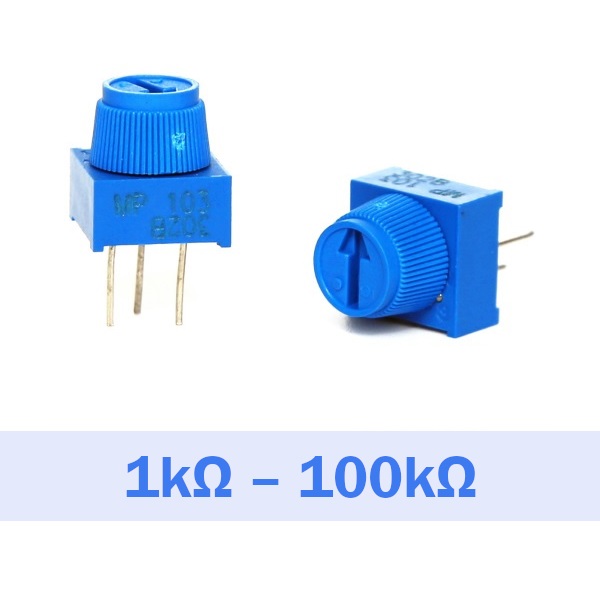 3386P Type Trimpot with Knob DaakyeTech